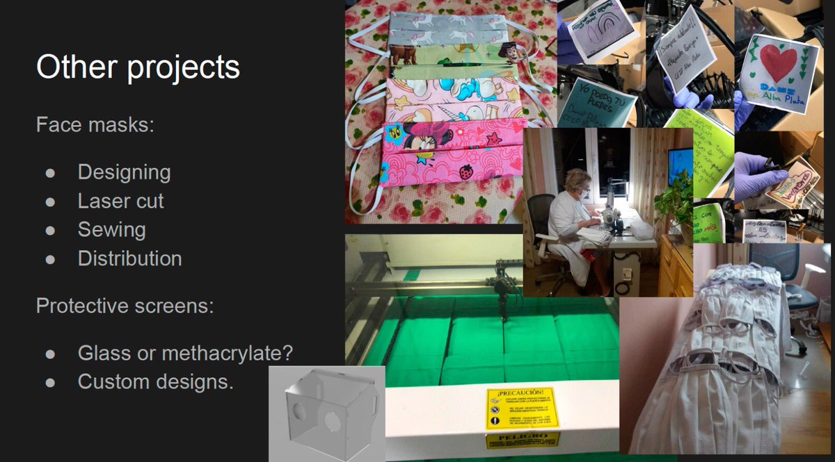 Hoy desde las 13h <a href="/AGordiGuerrero/">Antonio Gordillo</a> está exponiendo la disposición de #FabNEX como infraestructuras de la red pública de #FabLabs de Extremadura en la lucha contra la propagación del #Covid19 como modelo de colaboración público-privado <a href="/redpuntoes/">Red.es</a> <a href="/Junta_Ex/">Junta de Extremadura</a> #EconomíaSocial