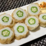 ちくわの中身なにをいれますか？!オクラをいれたら、マヨネーズとビールが秒でなくなる!