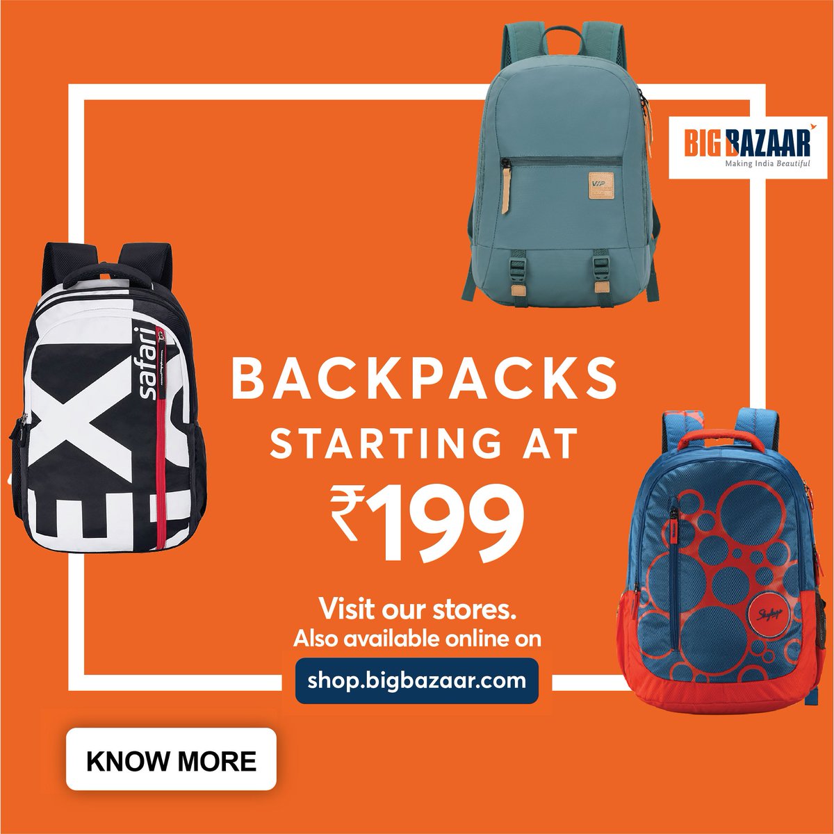 big bazaar online shopping luggage