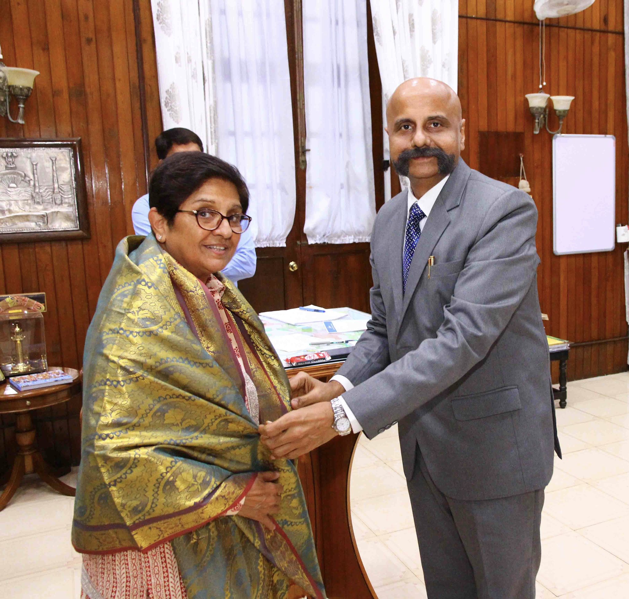 Happy birthday Dr Kiran Bedi 