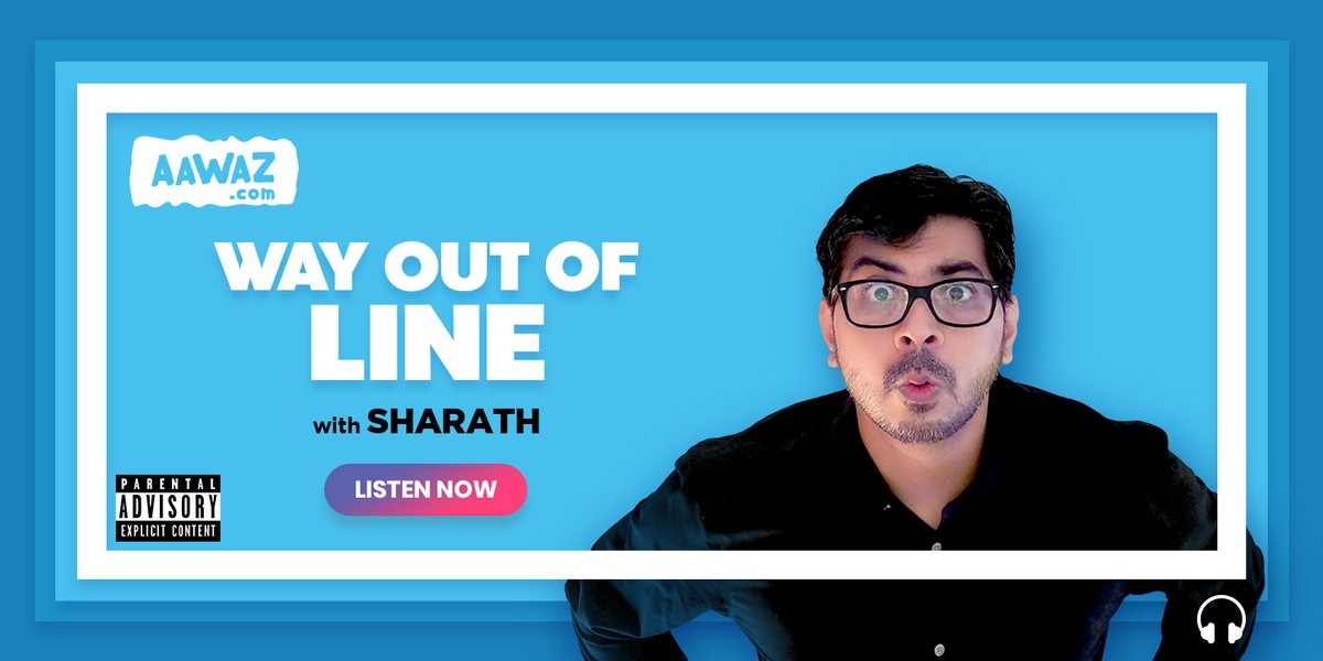 AawazDotCom's tweet photo. Sharath Babu, an Indian IT engineer in wannabe New York, a.k.a New Jersey is attempting comedy before his midlife crisis kicks in for a more fulfilling life. We present that gig, exclusively on aawaz. Tune in.

Listen now: https://t.co/ENzBYRpkEs

#NSFW #aawaz #podcast #comedy https://t.co/IWWpKiCC8I