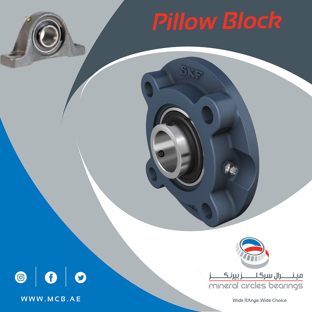 MineralCircles's tweet photo. Pillow Block via : @MineralCircles @SKFgroup 
#MCB #SKF #Bearings #PillowBlock #Mounted #Engineering #Support 
For Low maintenance with self-aligning capabilities : https://t.co/PJJxa58nSC https://t.co/lVoOEgtUTl