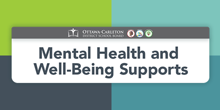 OCDSB's tweet photo. We understand that this is a challenging time for everyone and it's normal to be anxious and worried. We've compiled a list of online resources to support mental health and well-being for students, staff, and parents/guardians: https://t.co/XRKeD42dZl https://t.co/mze7zrNCNr