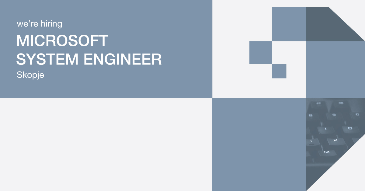 LifeAtNetcetera's tweet image. Have a proven technical and practical knowledge with #Windows Servers? We have a #MicrosoftSystemEngineer position for you in our Skopje office.
Apply now! bit.ly/2XJv38u