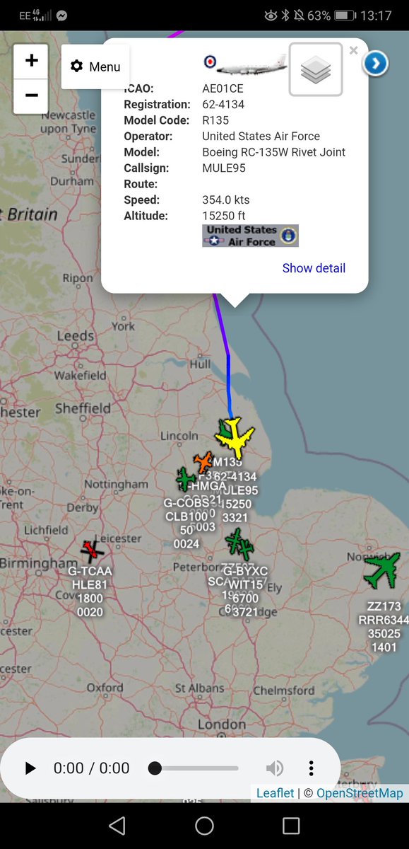 freedar_uk's tweet photo. #MULE95 - #Boeing RC-135W "Rivet Joint"

Routing South Back To @RAFMildenhall. https://t.co/yF7rIYQTIA