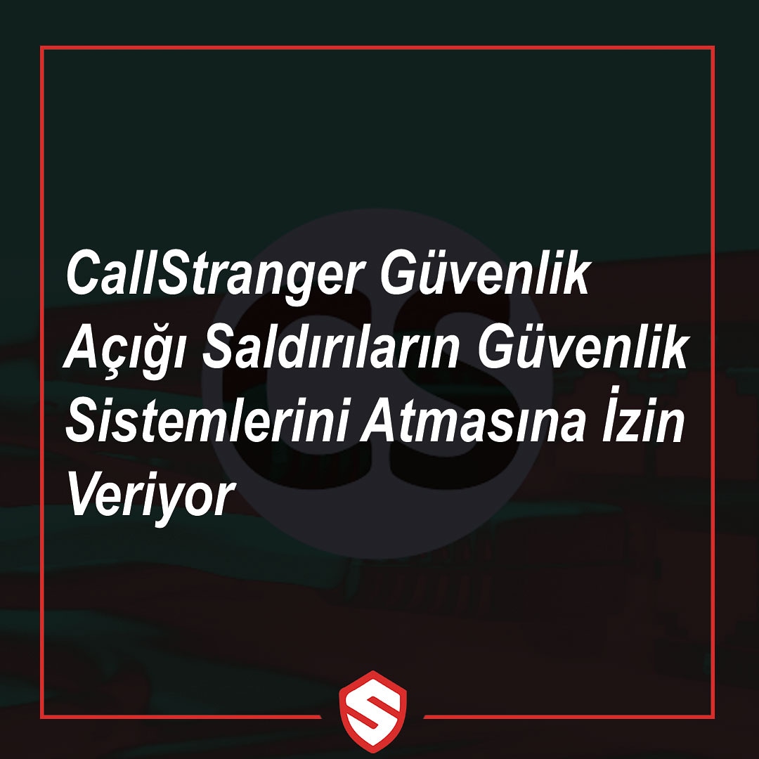 siberblognet's tweet photo. CallStranger Güvenlik Açığı, Saldırıların Güvenlik Sistemlerini Atlamasına İzin Veriyor
.
CallStramger güvenlik açığı, büyük DDoS saldırılarını başlatmak için de kullanılabilir.
.
#CallStranger #güvenlikaçığı #IoT #DDoS #güvenlikihlali #siberblognet
.
https://t.co/a6qBUWINEd https://t.co/hOQNtM02JQ
