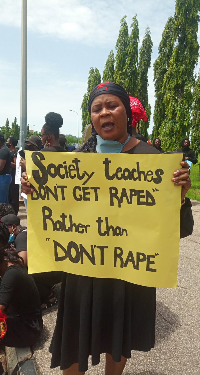 meltdpinkbutter's tweet image. at the WOMEN AGAINST RAPE NIGERIA protest in Abuja today... #StopRapingWomen #nomeansno #justiceforjennifer #JusticeForBarakat #justiceforazeezat #JusticeForUwa