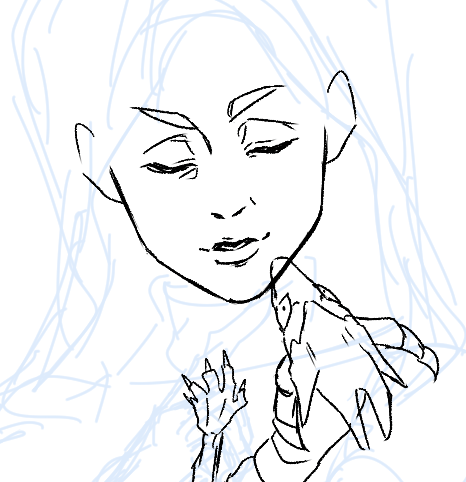 原稿つらたんなので前にアンケ取ったあれ描いてる 