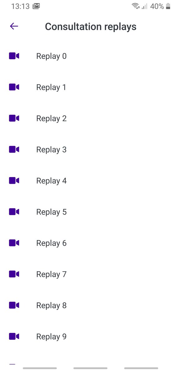 Rory_Glover's tweet photo. @babylonhealth Why have I got access to other patients video consultations through your app? This is a massive data breach. Over 50 video recordings are on this list! https://t.co/hgkxiNWxZk