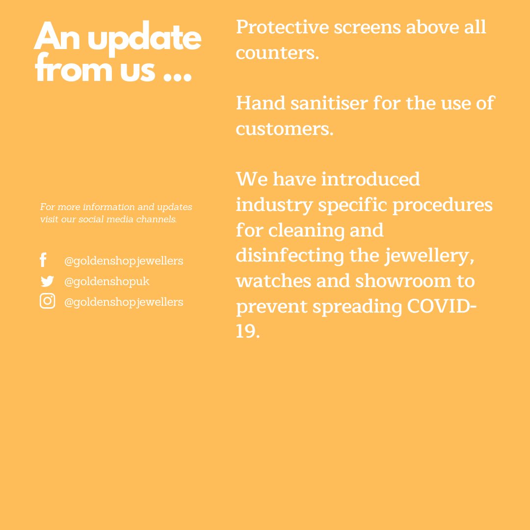 goldenshopuk's tweet photo. We are reopening on Monday 15th June. We look forward to seeing you! #Coventry #CityOfCulture #supportsmallbusiness #supportyourlocaljeweller https://t.co/xEVuf1PEOp