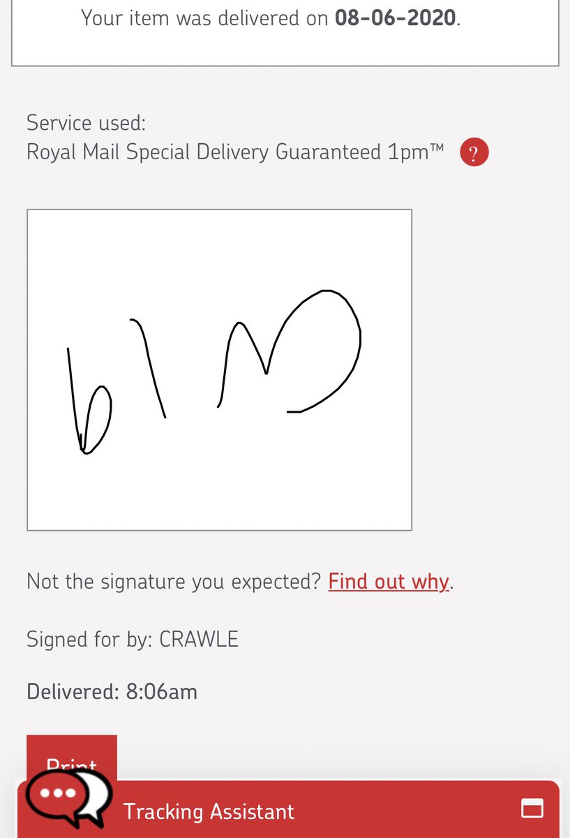 seaeloi's tweet photo. just checked to see if one of my customers received their parcel &amp; saw that they signed it with blm for #BlackLivesMatter 🥺❤️ https://t.co/cFoJ3MqXkr