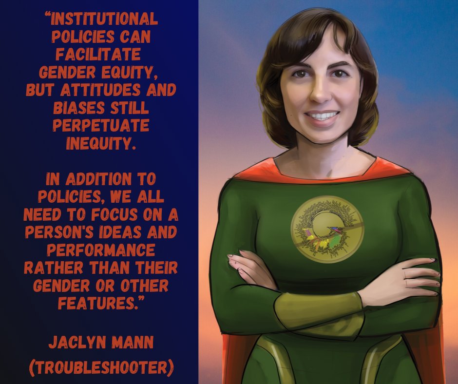 GenderEquitySci's tweet photo. "Policies can facilitate equity but attitudes and biases perpetuate inequity." @JaclynKellyMan1 AKA Troubleshooter, #EquityPowerPack member and faculty at the HIV Pathogenesis Programme @UKZNCHS who studies HIV subtype features that determine transmission and persistence.💫🇿🇦 https://t.co/UyzgWub7N6