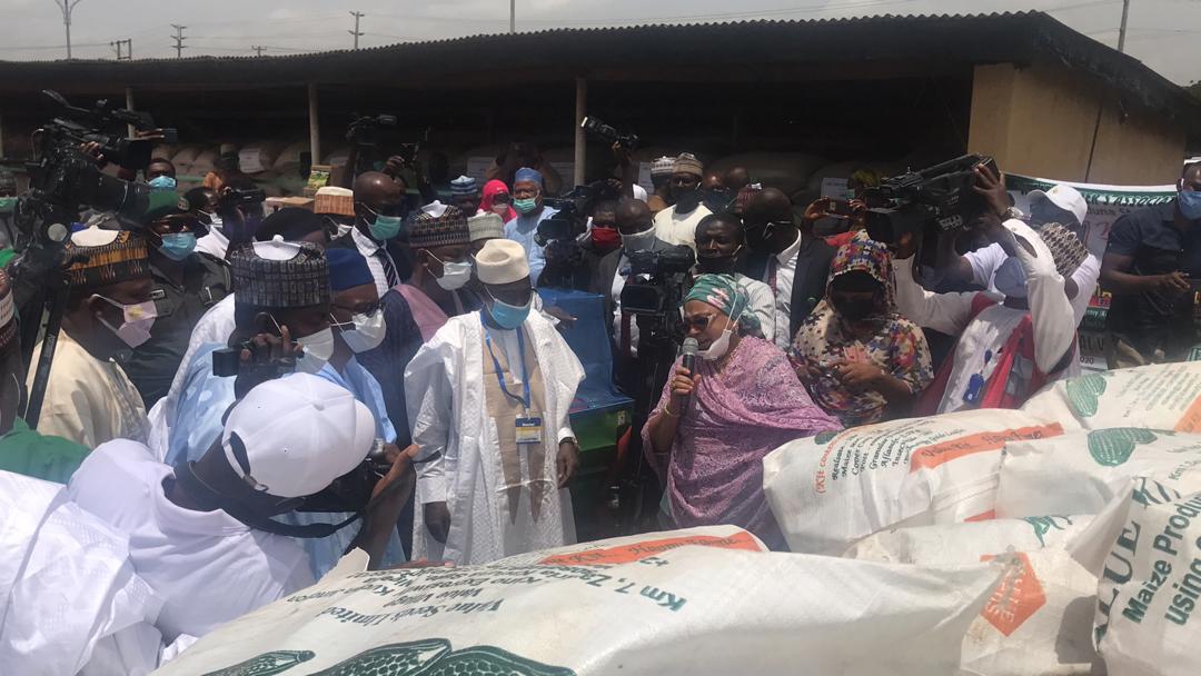 He stated that ‘’ the Ministry is also distributing 66,000 sprouted nuts of oil farmers in Kogi, Nasarawa, and Kaduna states. These seeds are free of charge to the beneficiaries while other farm inputs like water pumps , irrigation kits, seed planter among others... 7/19