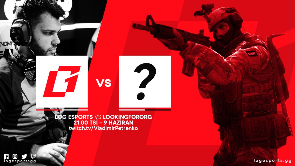 Bugün saat 21:00’da LOOKINGFORORG  takımına karşı mücadele edeceğiz. <a href="/BerkeKanturk/">Vlad</a>’ün sunumuyla twitch.tv/VladimirPetren… adresinden canlı izleyebilirsiniz.