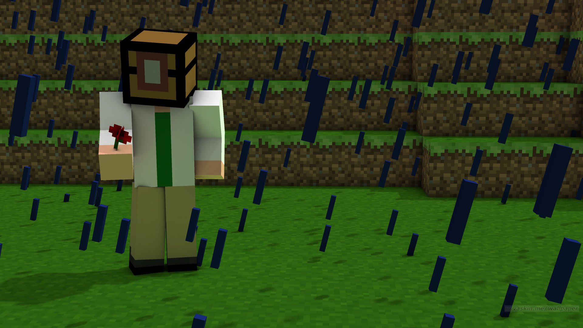 豆打 暇人 님의 트위터 マイクラ異形頭 トラップチェスト頭になってみた 動画のスキンこれにしようかな T Co Gzomgks1rv 트위터