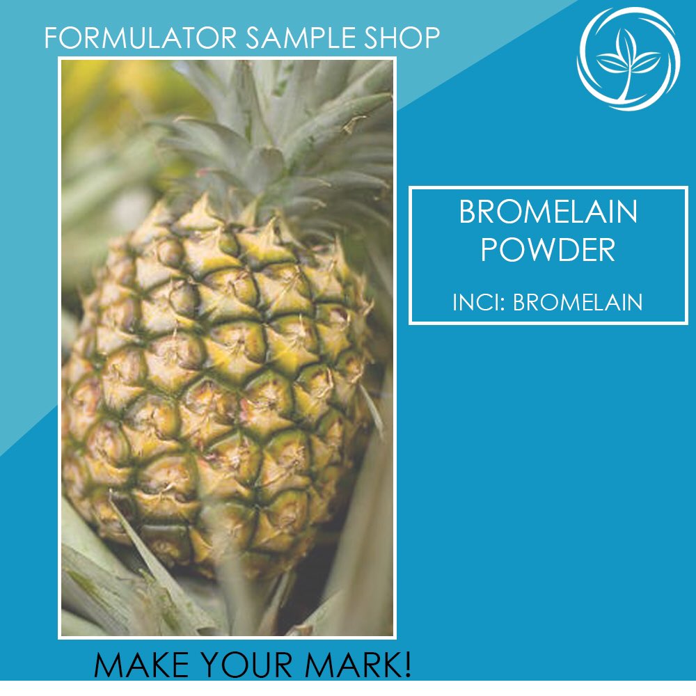 FormulatorShop's tweet image. FSS Bromelain Powder
formulatorsampleshop.com/FSS-Bromelain-…
#MakeYourMark #FormulatorSampleShop #FSS #DIY