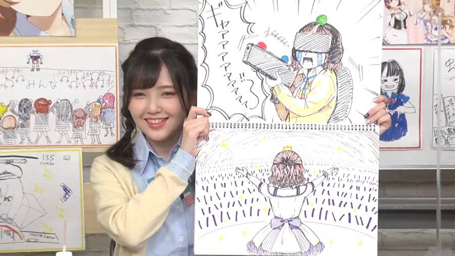 声優 鬼頭明里 絵師レベルにイラストが上手い プロ並みの画像を紹介