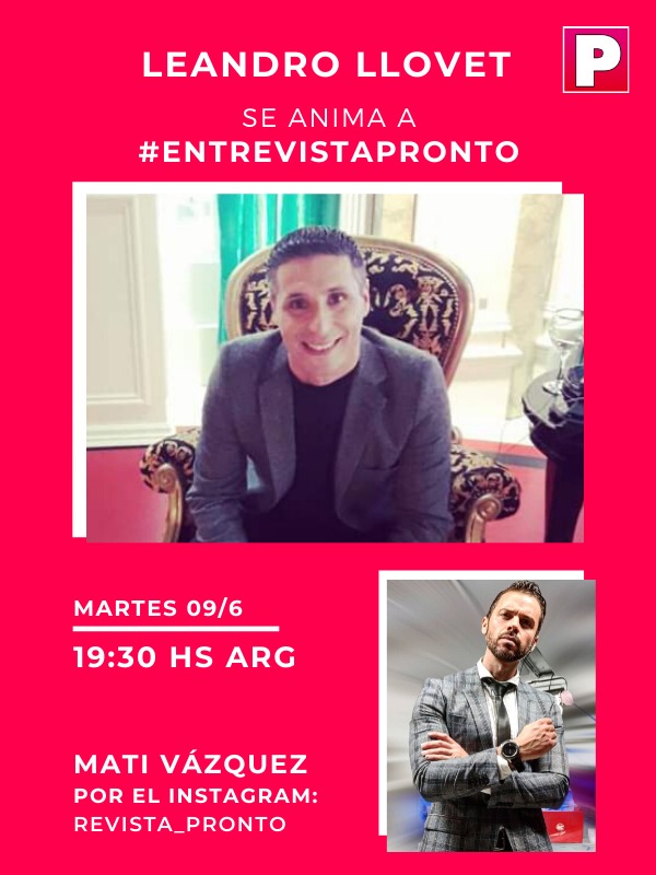 Hoy entrevista en <a href="/Revista_PRONTO/">Revista PRONTO</a>