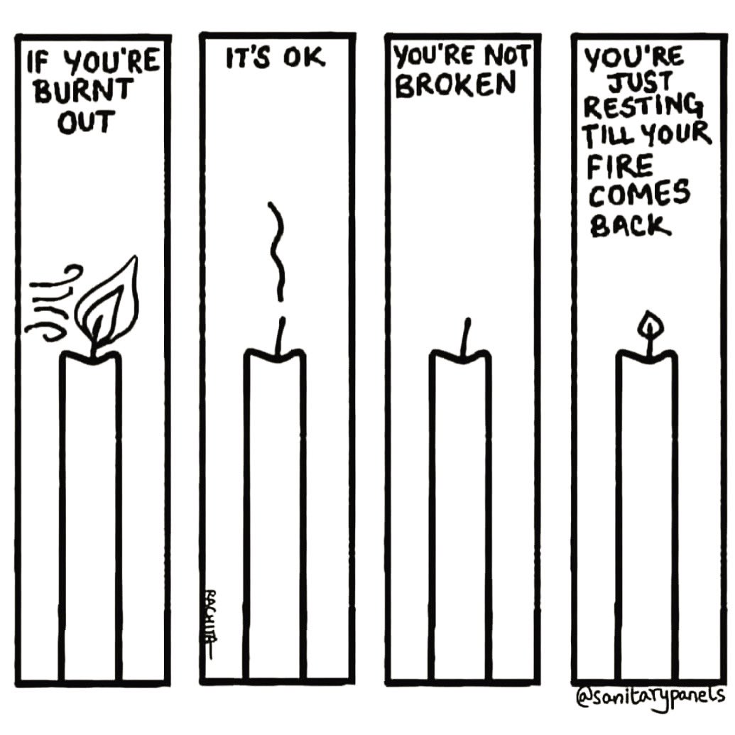 MudraSheffield's tweet photo. Everyone needs to take a break sometimes and there is no shame in that. 💚

We are much more effective when we allow ourselves the space to just #breathe and be. ⠀
⠀
————
You can check out our #yoga schedule at https://t.co/eHpFHHI9ii https://t.co/RETe4ujIcY