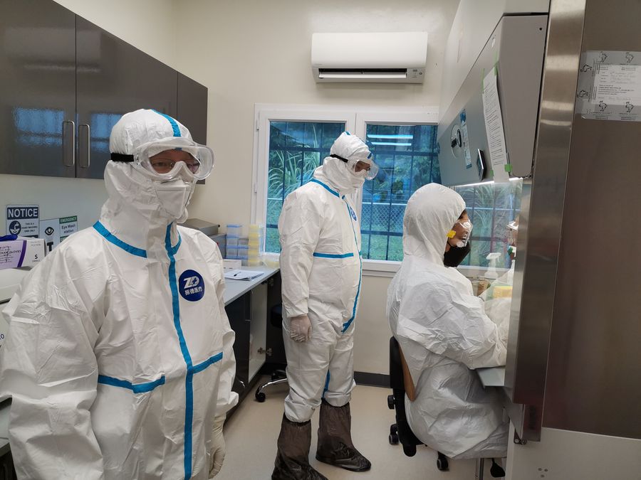 XHNews's tweet image. Chinese medical experts have brought hope to the African country&apos;s fight against #COVID19, said Francisco Pascual Obama Asue, prime minister of the Republic of Equatorial Guinea  xhne.ws/suNHd