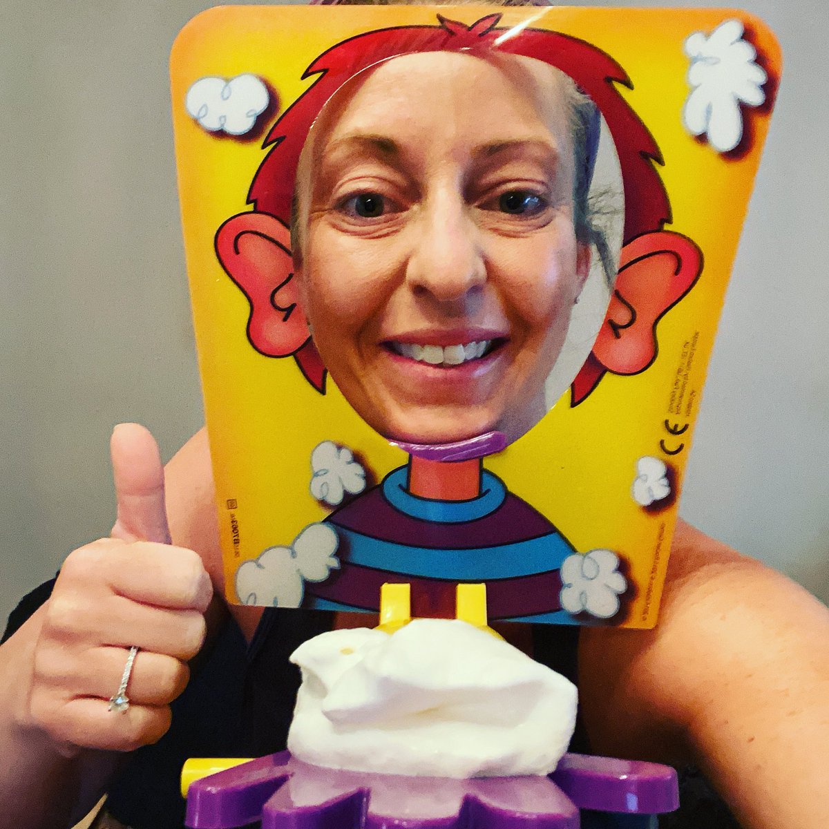 SpeechiePeep's tweet image. Getting ready to play virtual pie face for my students’ last sessions! Hope the @CBGrovelandEl kiddos love it! #CBDLP #CBspeechies