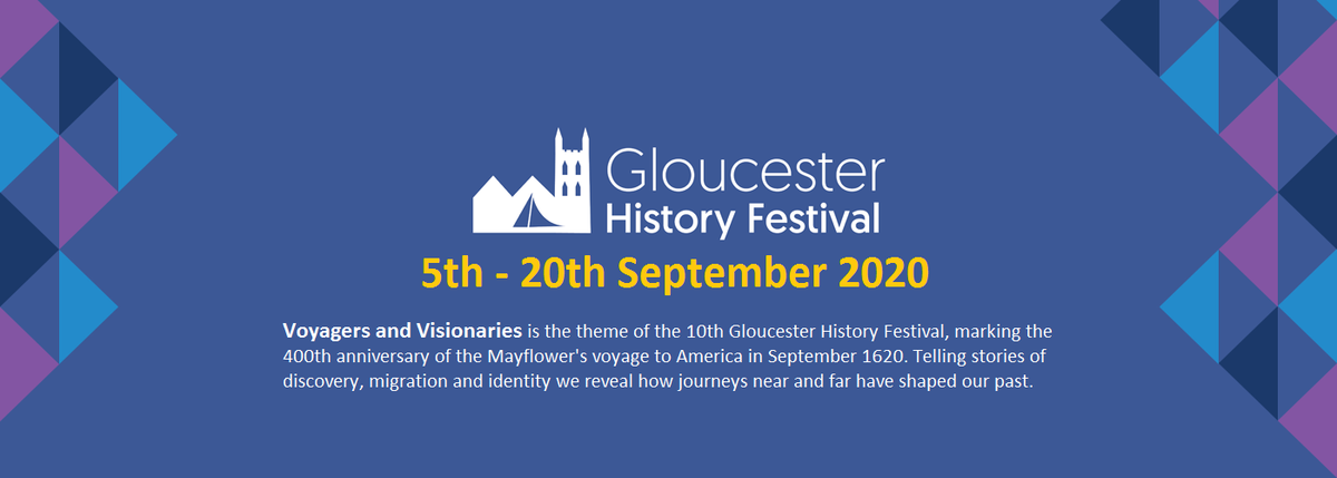 RichardGrahamUK's tweet photo. Lots of Festivals around the country have had to cancel or become completely digital. But the 2020 @GlosHistFest will go ahead with an exciting programme both digital and physical  in the first fortnight of September. See Facebook for more: https://t.co/tydmYyIrhx https://t.co/S5MoDit7B4