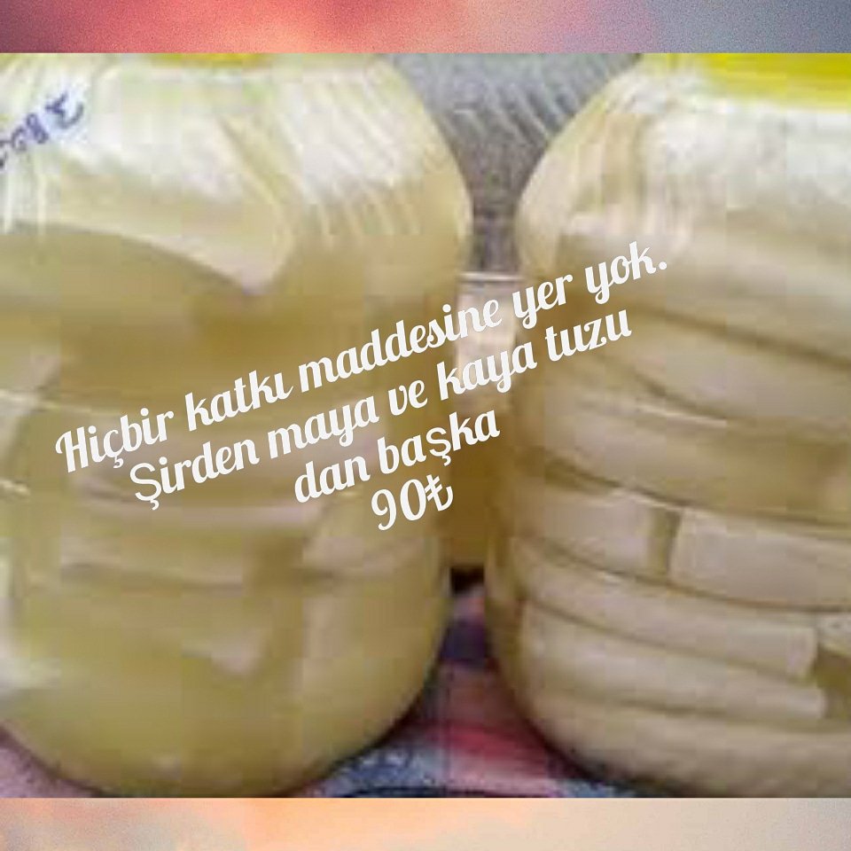 Şirden mayası ve kaya tuzundan başka hiçbir katkı maddesi içermez.
Sağlıklı ve keyifli bir kahvaltıda buluşmak üzere.
5 kg 90₺