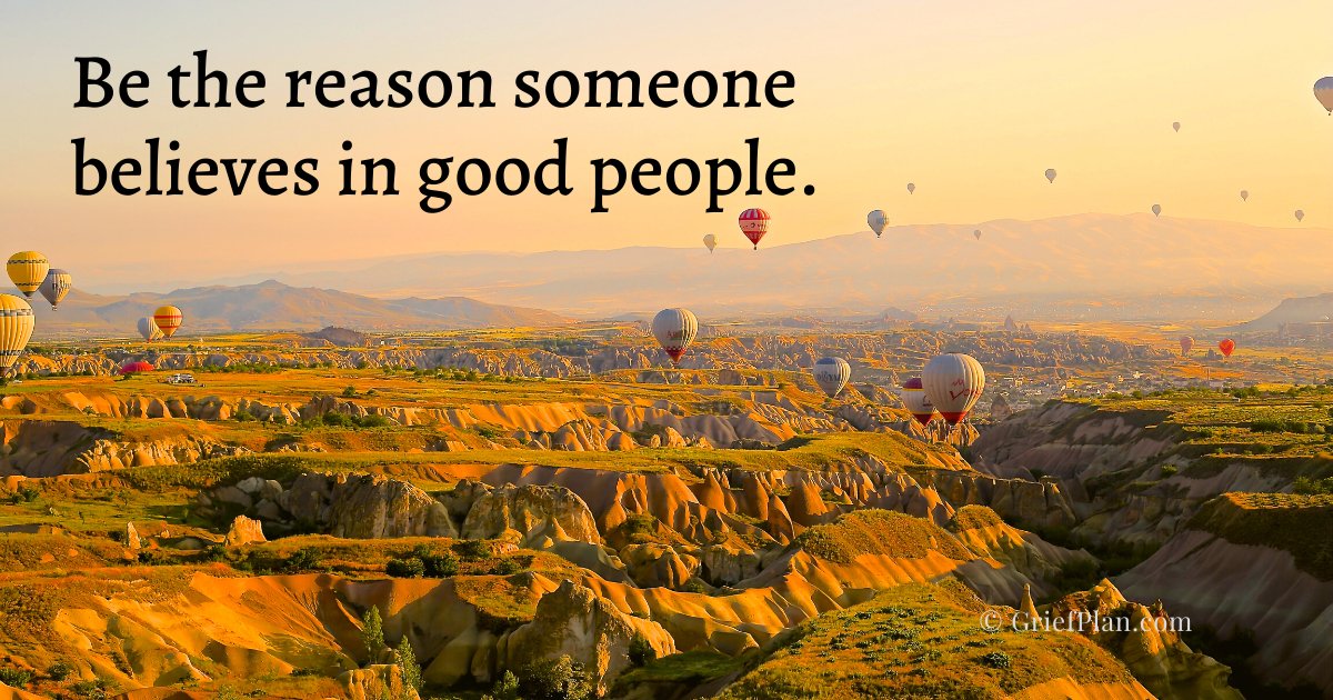 SmithLifeLegacy's tweet photo. Be the reason someone believes in good people. https://t.co/eMgsW313a6