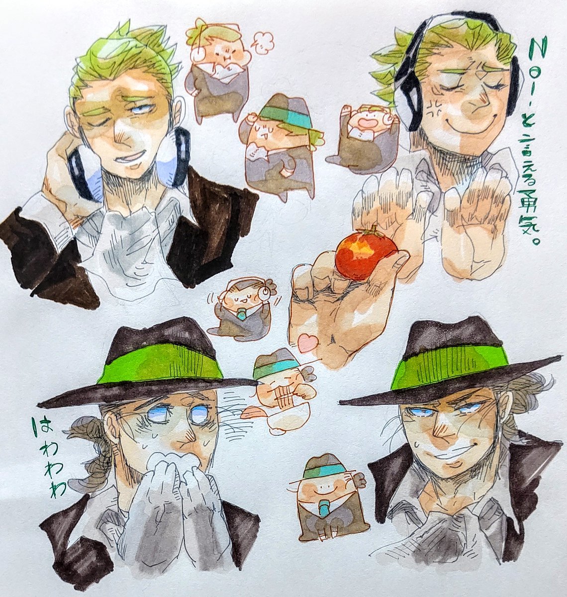 今年(2020年)上半期
?️??️
先生をたくさん描いた上半期でした!
(*ΘчΘ*) 