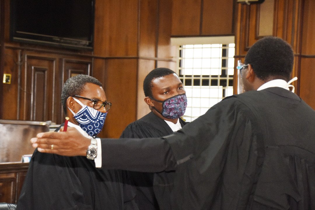 fccpcnigeria's tweet image. Babatunde Irukera, CEO, FCCPC &amp;amp; prosecuting counsel explained charges were vital to deter outrageously increasing gouging.

Cc: @NigeriaGov @NGRSenate @HouseNGR