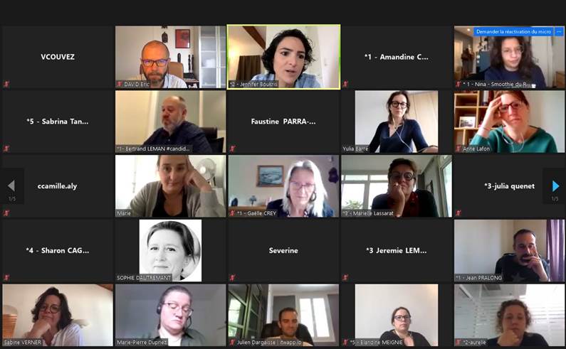 #TruNormand ce matin a eu lieu LE RDV des #recruteurs sur le territoire normand en visio mais avec les mêmes règles : pas de speaker, pas de slide, pas de badge… et tout le monde participe ! Avec <a href="/ledrfrance/">L'École du Recrutement</a> et <a href="/jennybks/">Jennifer Boukris</a>