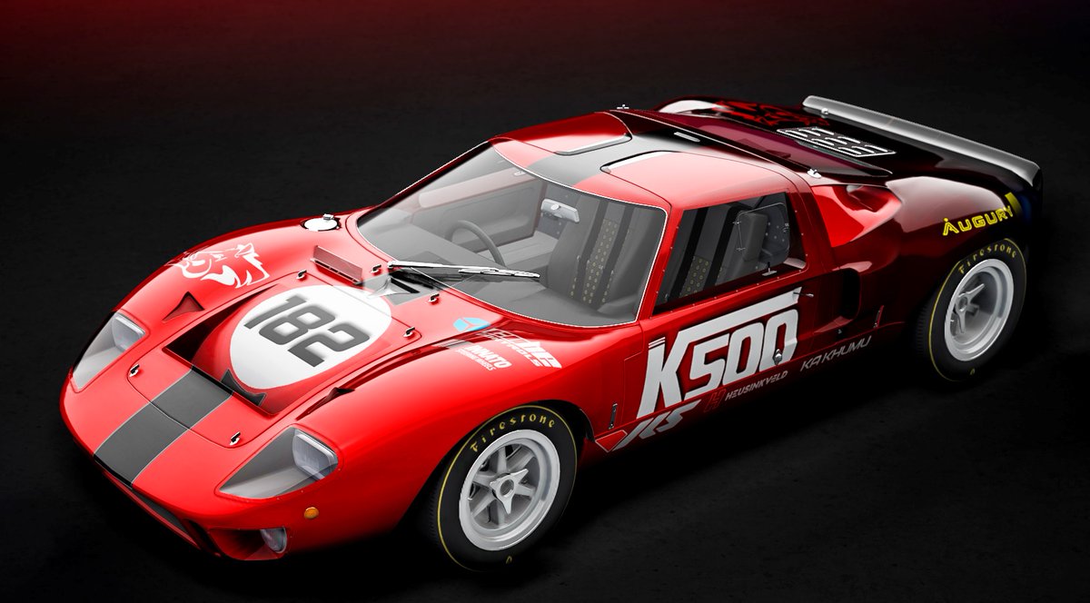 keny500's tweet photo. Menuda locura de skin me ha hecho @_antonochoa_ para el Ford GT40 de Assetto Corsa! 😍🚀 https://t.co/QqhRCghde0