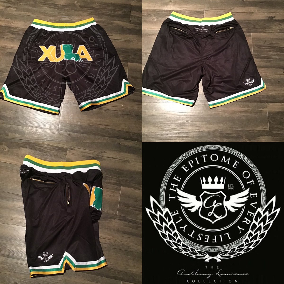 ALCollection's tweet photo. 🚨🚨🚨 #ALCollectionXULA shorts are now available to preorder & also available in women cut. See size chart. Women shorts are 15” length from waist and do not feature back pockets. https://t.co/M8ehhEhvCY https://t.co/Qc1wgBlQ1d
