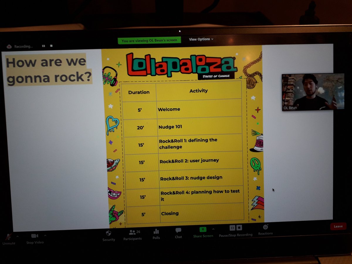 Getting our rock on with @oljbeun and Flora from <a href="/011labSP/">(011).lab - Laboratório de Inovação em Governo</a> discussing behavioral insights in public policy - We will Nudge You! #SoCFest