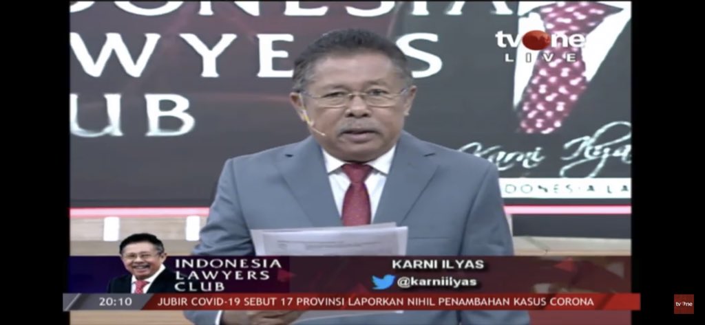 #ILCNormalBaru | Presiden ILC <a href="/karniilyas/">Karni ilyas</a> membuka acara | TVONE SEKARANG