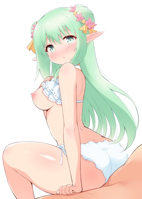 旦那さま・・・お、重くないですか?
ここのお料理が美味しくてつい食べ過ぎてしまって・・・最近お尻が大きくなってきたような・・・(。・_・。)@セシル

(セシル、それは素晴らしいことだよ!)|*゜ー゜)ノ@プリシラ
#あいミス 