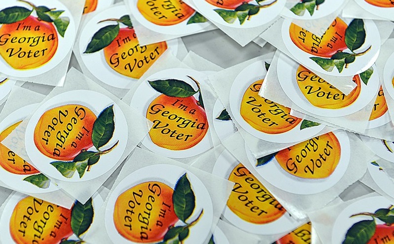 Free stickers at your polling place today! All you have to do is VOTE.
