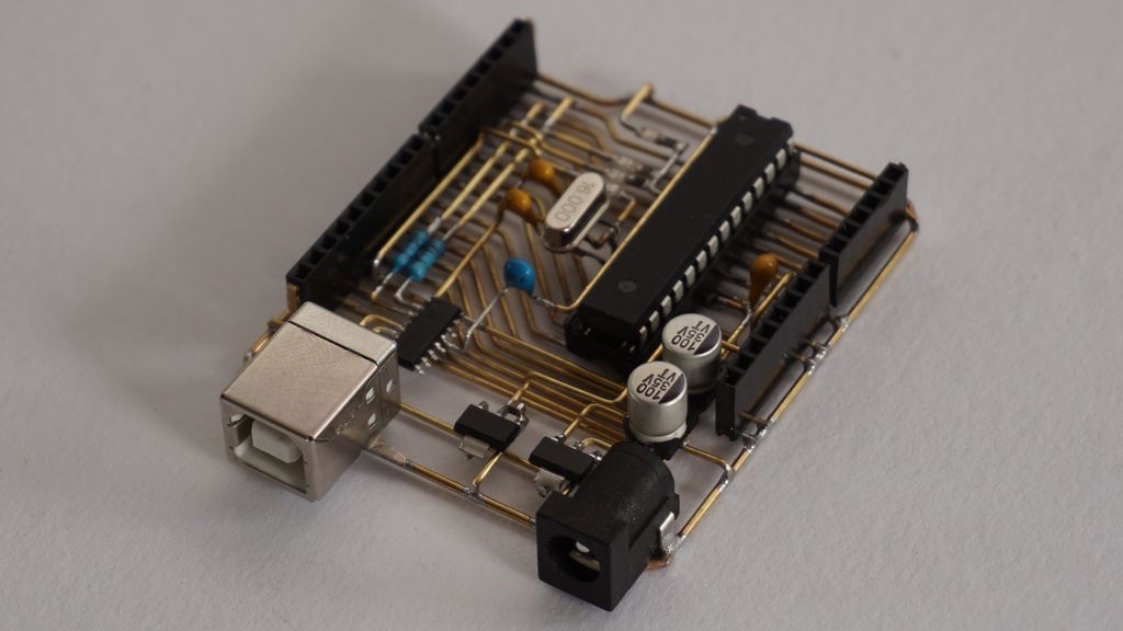 Freeduino, a freeform version of the famous Arduino: bit.ly/2YWoBc0