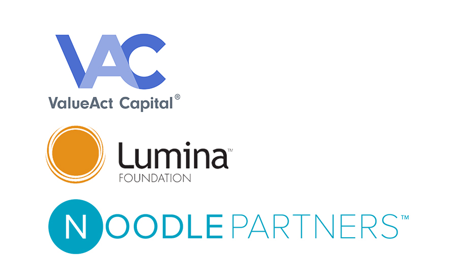 Noodle Partners Raises Series B to Expand Its Network of Innovative, Resilient Universities.
The $16M round was led by ValueAct Spring Fund.
“We’re excited at the vote of confidence by ValueAct and Lumina, who see us as a force for social good.”
bit.ly/NP_SeriesB