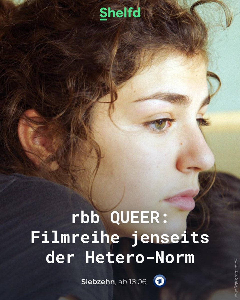 Empfehlung's tweet photo. Der RBB @presse_rbb zeigt ab 18.06. zum dritten Mal wieder die tolle Filmreihe #rbbQUEER und den Auftakt macht der preisgekrönte Coming-of-Age-Film #Siebzehn. Nach der Ausstrahlung auch in der #Mediathek! 🙌📺🍿 https://t.co/vm4z30V3gq