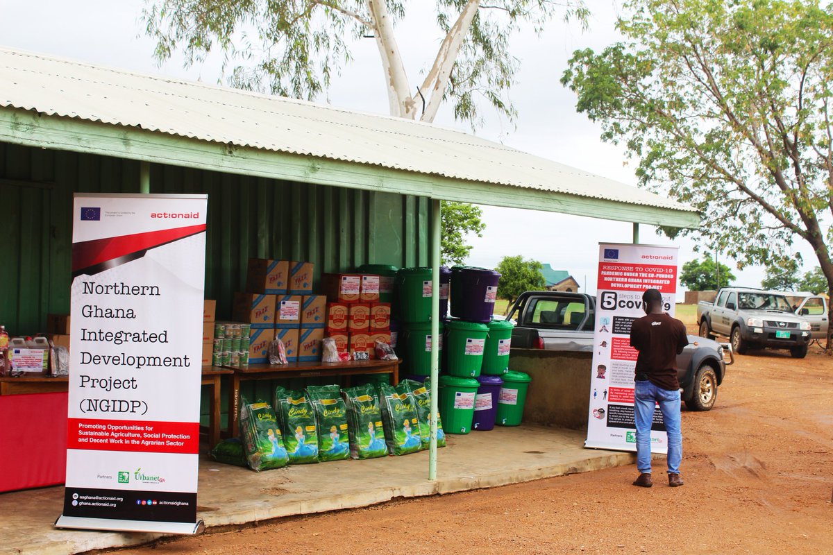 ActionAidGhana's tweet photo. #HappeningNow is the regional launch of our response to the #COVID19 pandemic in the Upper East region under the @EuropeInGhana funded Northern Ghana Integrated Development Project.
--
This project is being implemented in partnership with #TreeAid and #Urbanet https://t.co/4Qk17ncfEb