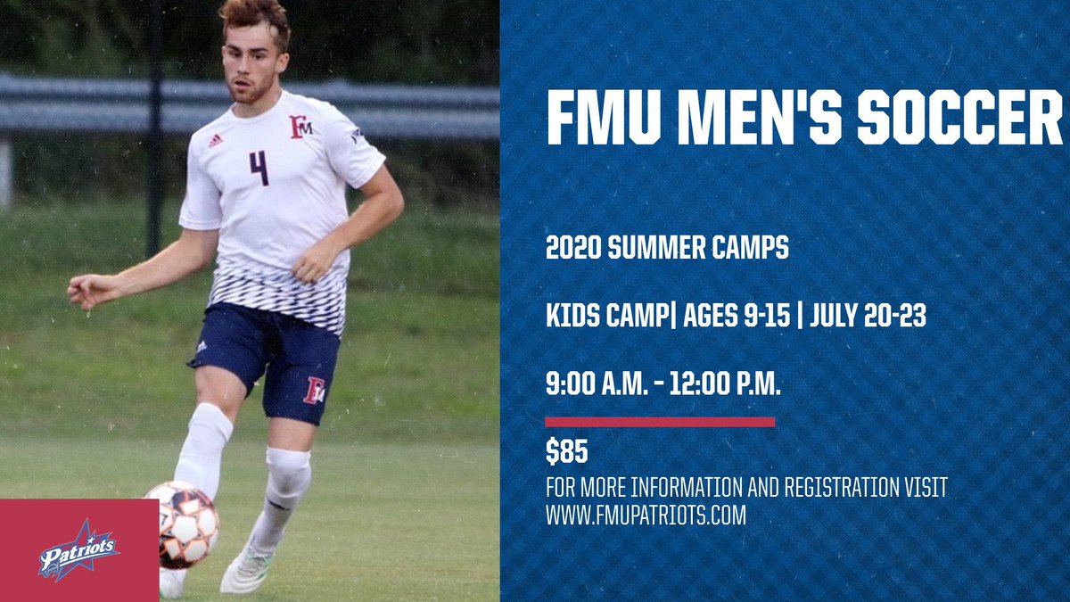 Francis Marion Men’s Soccer Camp Registration available: fmupatriots.com/camps/camps-re…