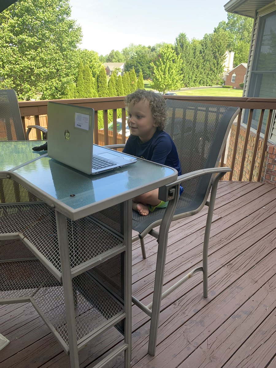 Brody’s last Speech and Language Google Meet for the school year. We are going to miss our weekly lessons with <a href="/frasm5/">MichelleFras</a>!