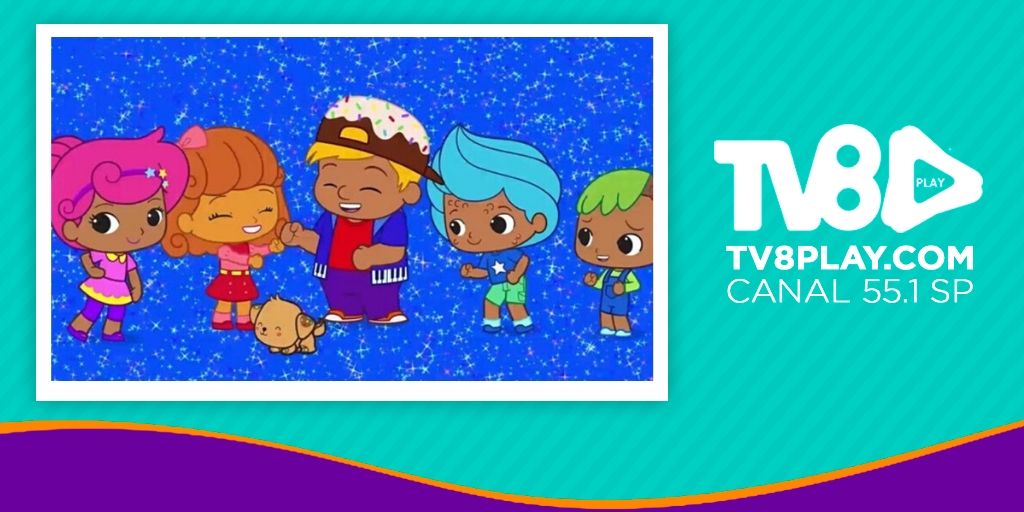 TV8Play's tweet photo. Os seus amiguinhos Chocolix vão para mais uma super ChocoAventura embarque nessa diversão também  as 10h45 aqui na TV8 Play !

Ligue no canal aberto 55.1 SP e plataformas digitais da @tv8play https://t.co/G0HEvQOTHn  

@oschocolix

TV8 Play é sucesso na mídia! ⠀ ⠀  

⠀ ⠀ ⠀ https://t.co/NraZbpL0N6