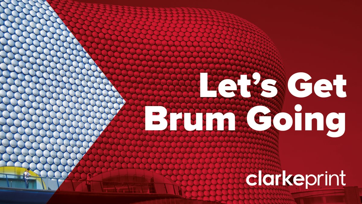 clarkeprint's tweet photo. We are ready to help businesses in Birmingham and the West Midlands get going again!
Find out how we can get you going now ๐
https://t.co/kbYUpQ9iUz
#GetBrumGoing #ReturnToWork #printsolutions #directmail #socialdistanacing https://t.co/iqiMCNHqFN