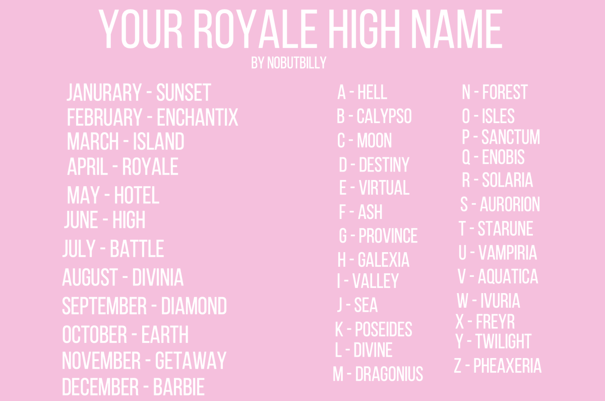 On Twitter What S Your Royale High Name Comment Down Below Royalehigh Royalehightrading Royalehighhalo Roblox Adoptme Adoptmetrades Royalehightrades Bloxburg Bloxburgbuild Rhtc Rtc Robloxtwitter Https T Co Fzq75eojdo - roblox hotel names