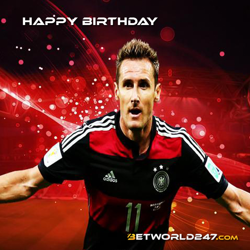 Happy Birthday to Miroslav Klose 