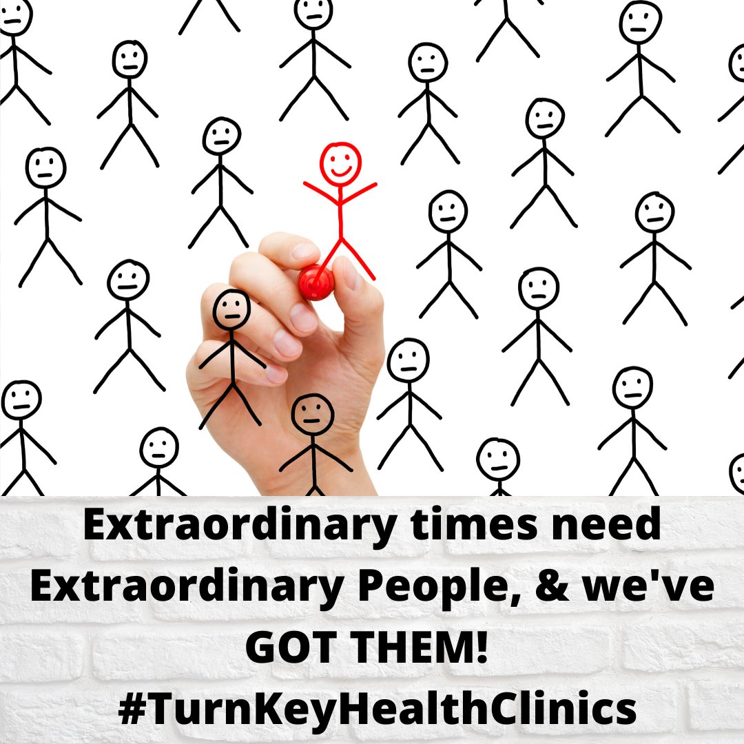Turn_Key_Health's tweet photo. These times require Extraordinary People to rise to the challenge of these Extraordinary times.  At Turn Key Health Clinics we have Extraordinary People to meet your inmate health care needs.  We are READY for the CHALLENGE!  #TurnKeyOnTheMove #Extraordinary https://t.co/ZrvDQCNYBH