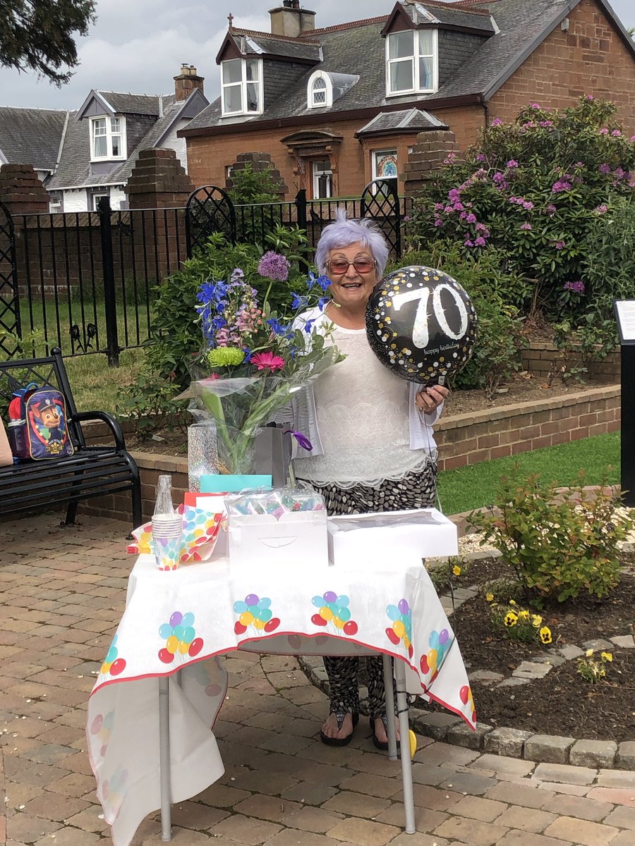 On a happier note, Happy 70th Birthday mum!! Enjoy your lockdown Birthday, social distancing implemented! 🥂💕