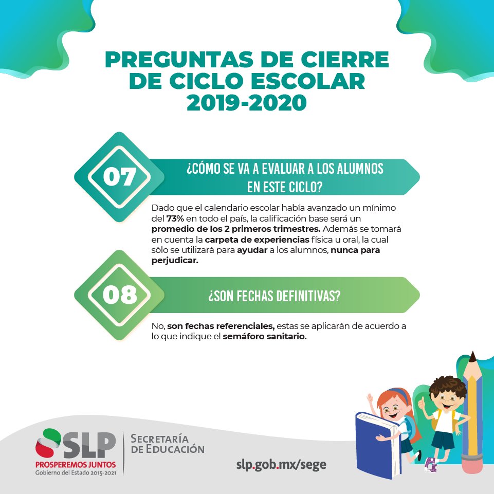 televalles's tweet photo. @GobSLP

Sabemos que tienes dudas sobre el cierre y posible inicio del ciclo escolar, te compartimos la información. Recuerda que ante el #Covid19 ¡no debemos bajar la guardia! #UnidosSaldremosAdelante https://t.co/sNqLeO3WF3
